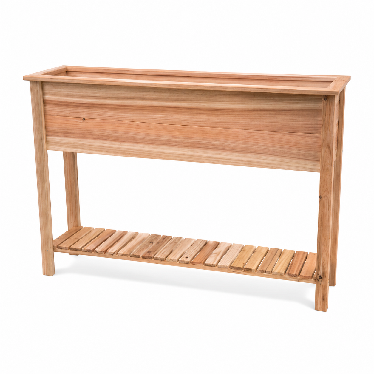 4 Foot Raised Cedar Planter Box